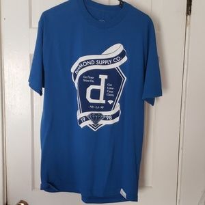 Blue diamond t shirt
